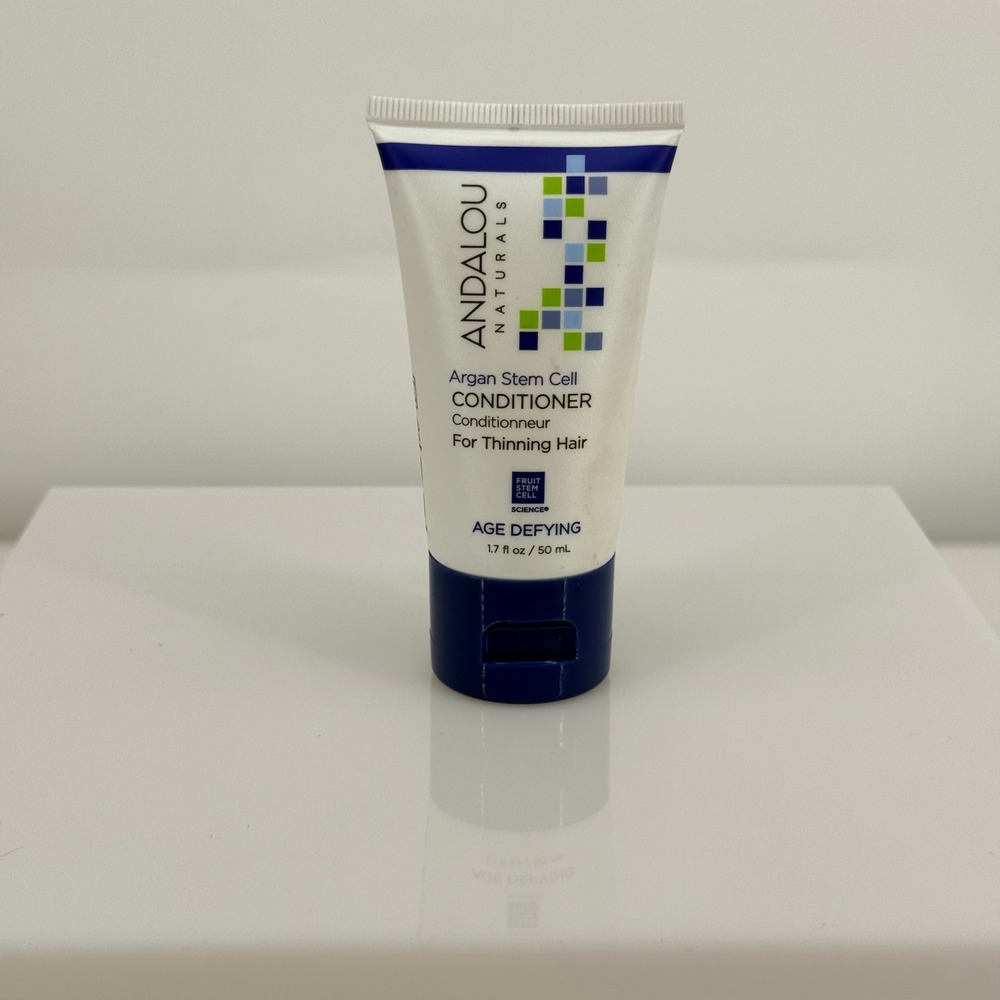 Andalou Naturals Argan Stem Cell Age Defying Conditioner Thinning Hair 1.7 oz